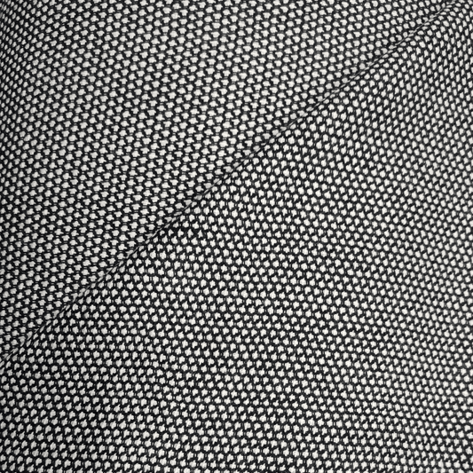 Hand Woven Pure Wool Honeycomb Shirt Fabric (2mtr)