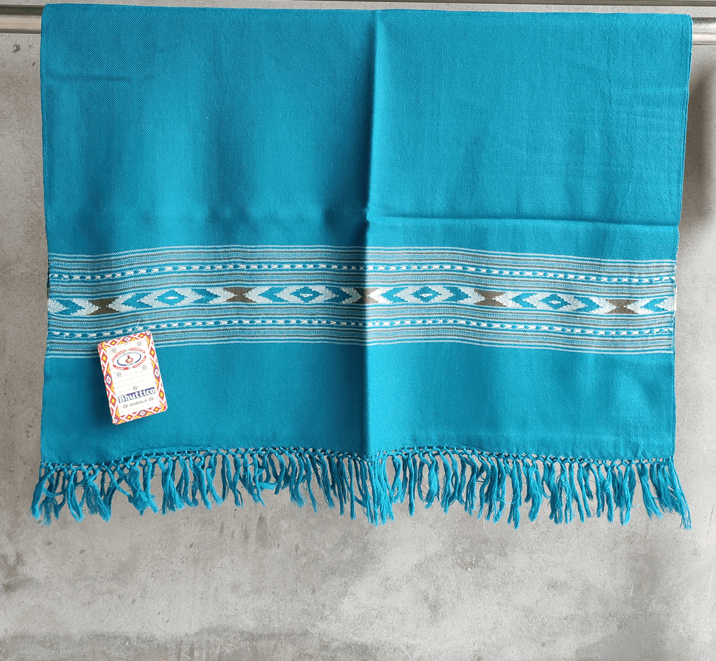 Hand Woven Pure Wool Kullu Stole