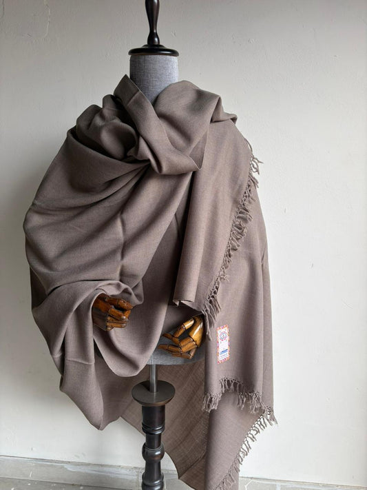 Men’s Cashmilon Wool Loi – (Taupe Colour)