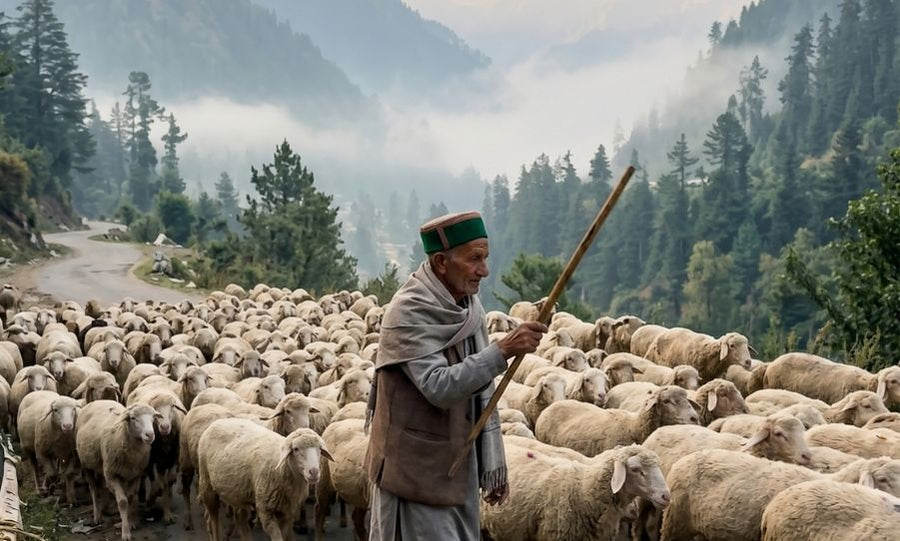 Why Pure Wool Works All Year Round — The Science Behind Your Shawl