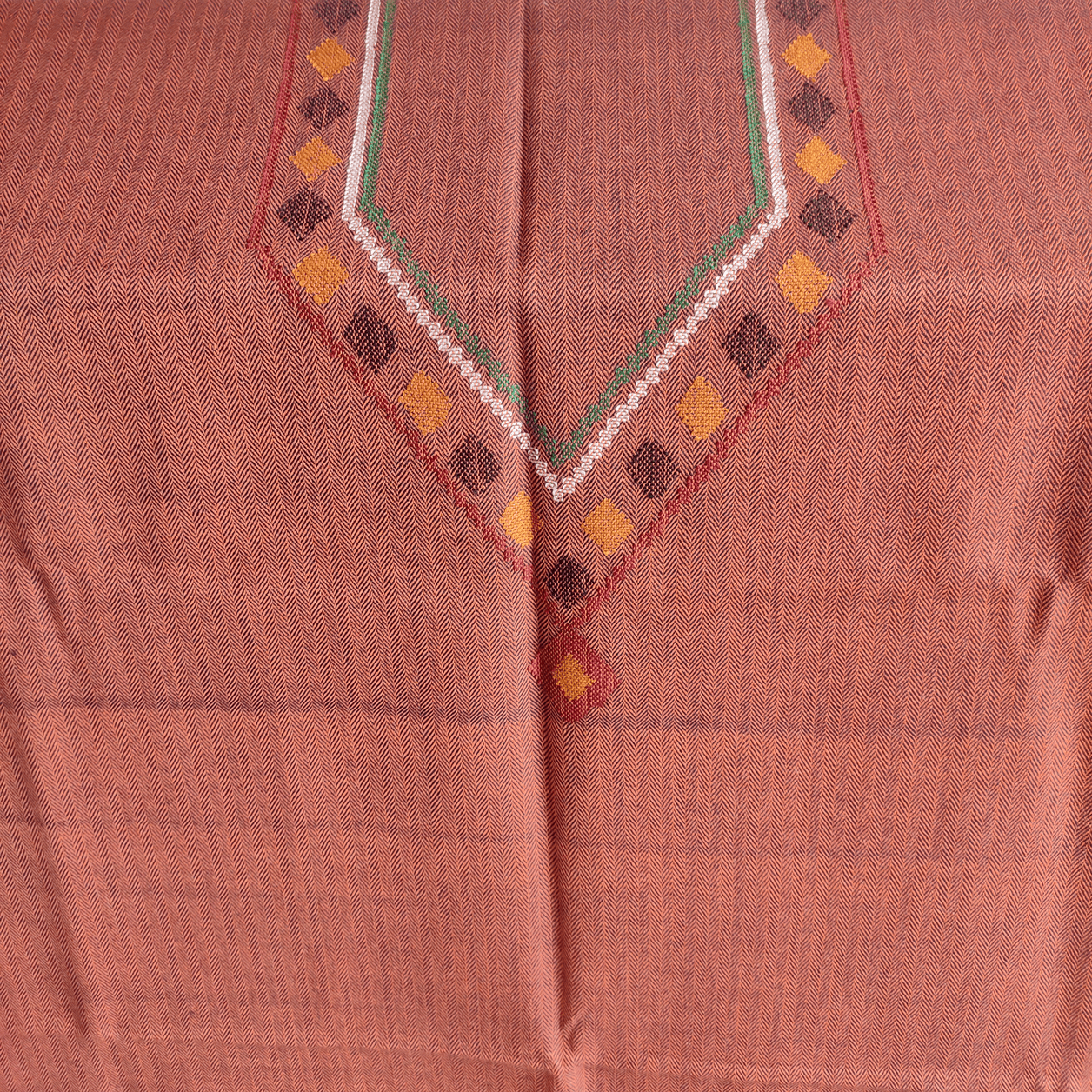 Hand Woven Pure Merino Wool Suit + Stole (Design Color May Vary)
