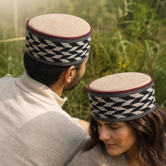 Colorful Traditional Typical Himachali Cap