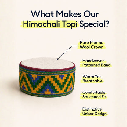 Heritage Kullu Cap- Green color