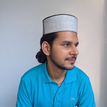 Malana Himachali cap Grey