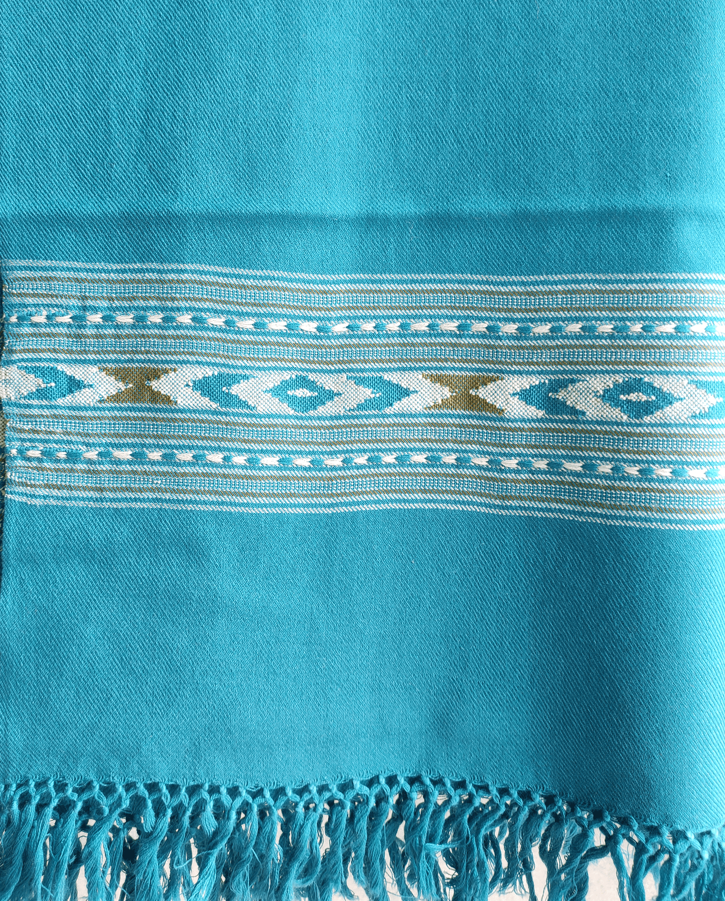 Hand Woven Pure Wool Kullu Stole