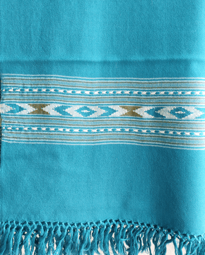 Hand Woven Pure Wool Kullu Stole