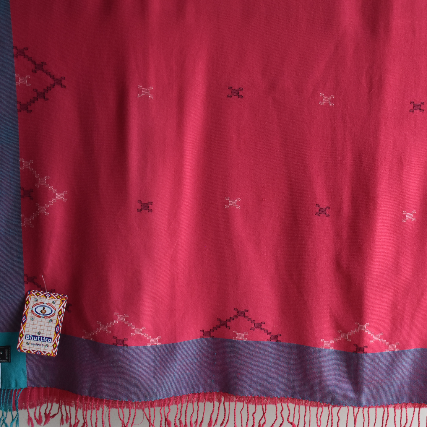 Pure Merino Wool Saree- Magenta (Limited Edition)