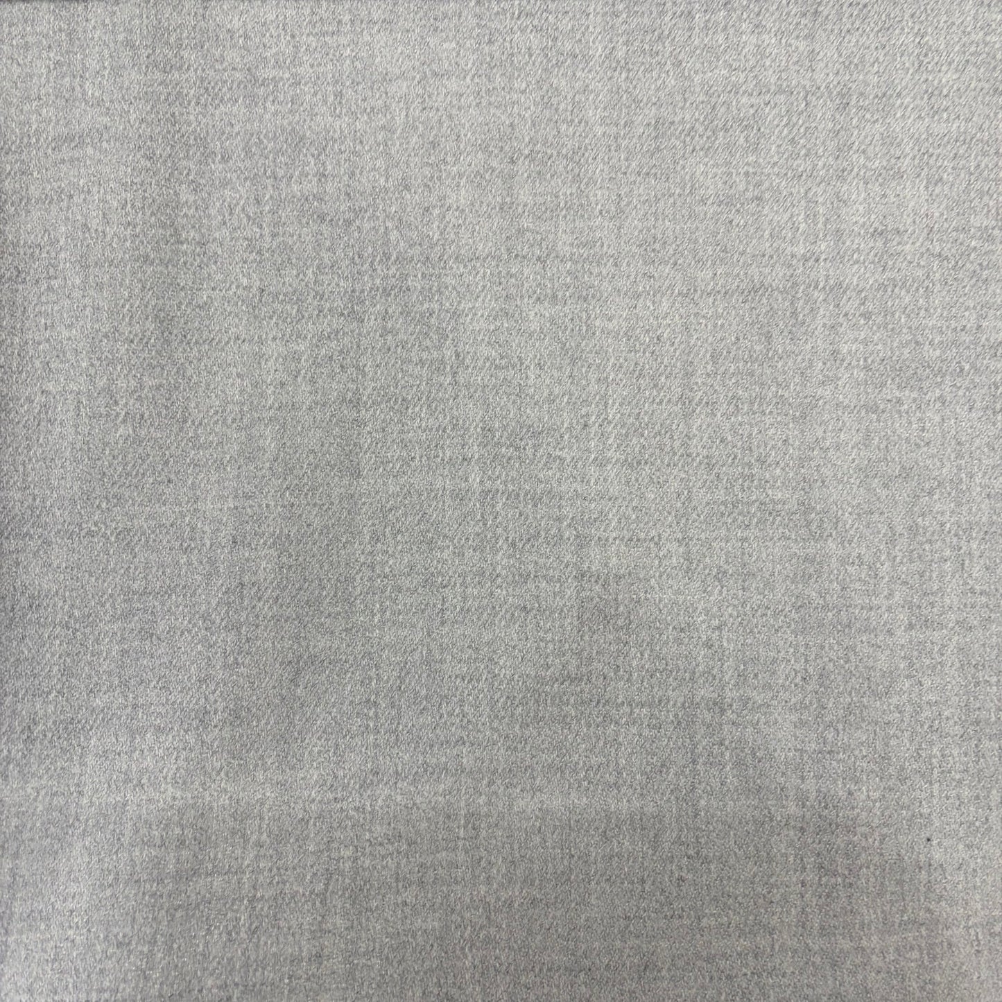 Pure Merino Wool Twill Fabric - Solid Grey
