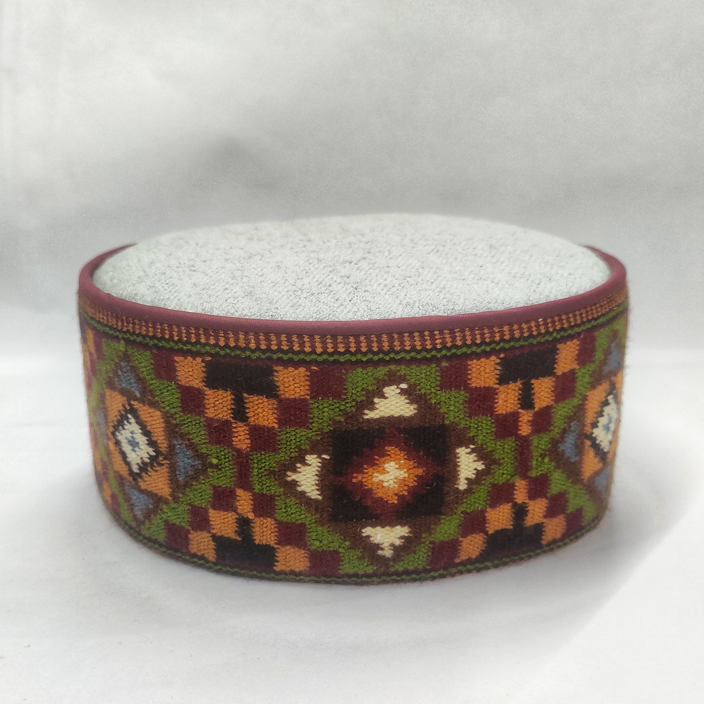 Colorful Traditional Typical Himachali Cap
