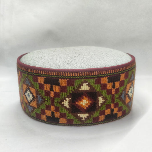 Colorful Traditional Typical Himachali Cap