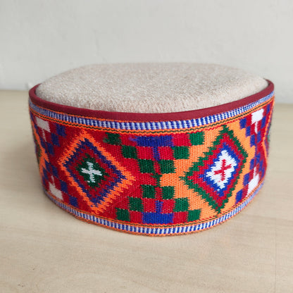 Colorful Traditional Typical Himachali Cap