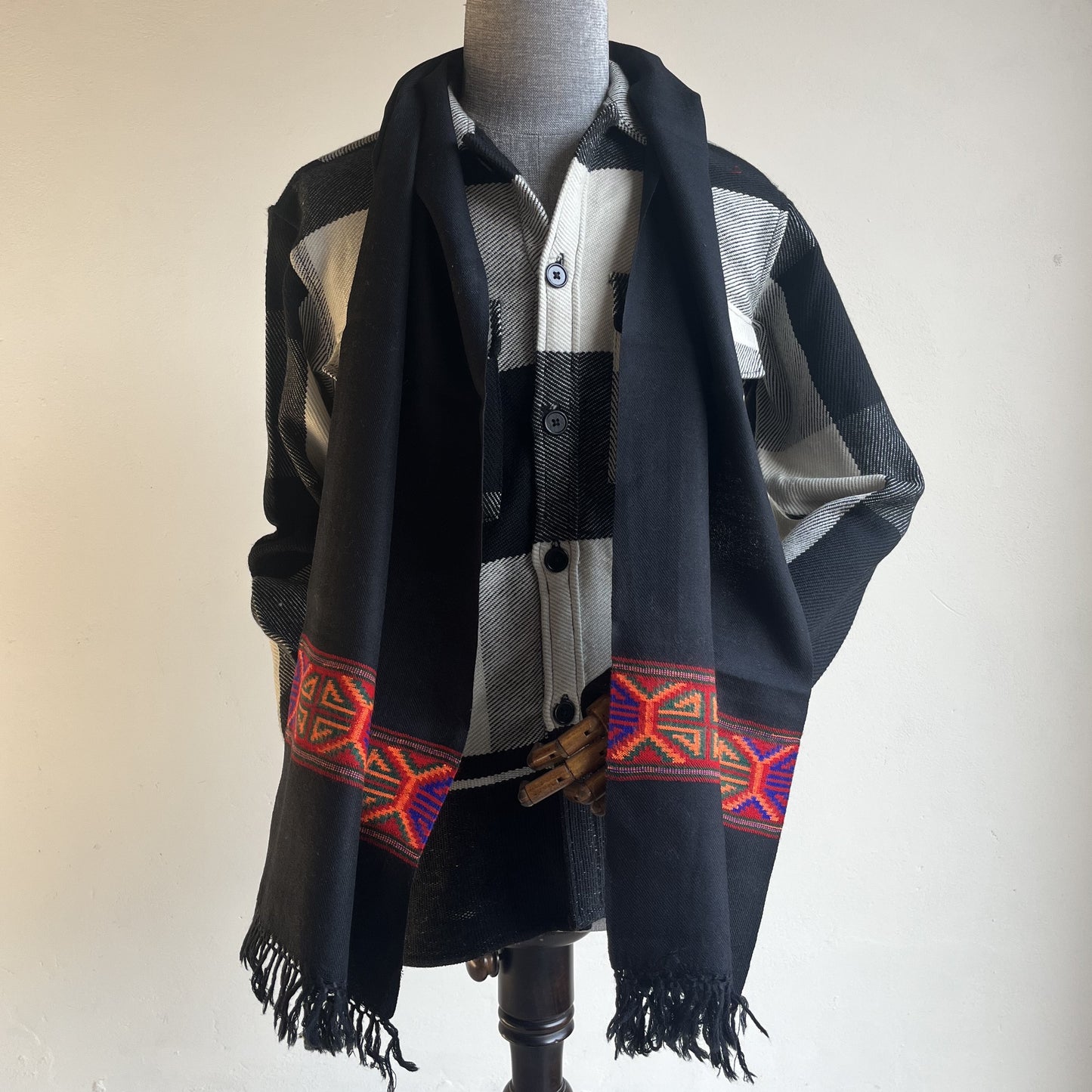 Hand Woven Pure Merino Wool Muffler