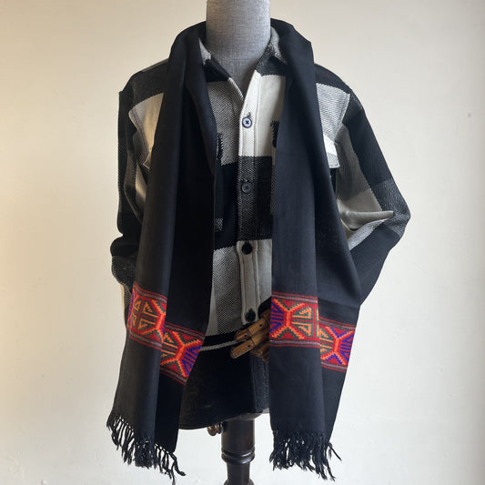Hand Woven Pure Merino Wool Muffler