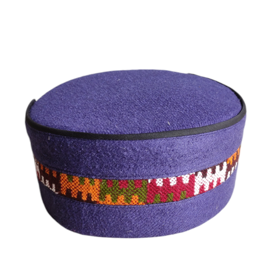 Himachali Cap- Malana Kingri (Blue)