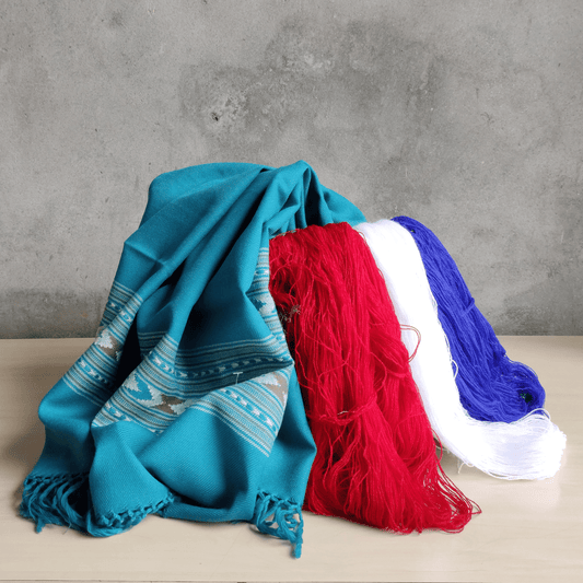 Hand Woven Pure Wool Kullu Stole