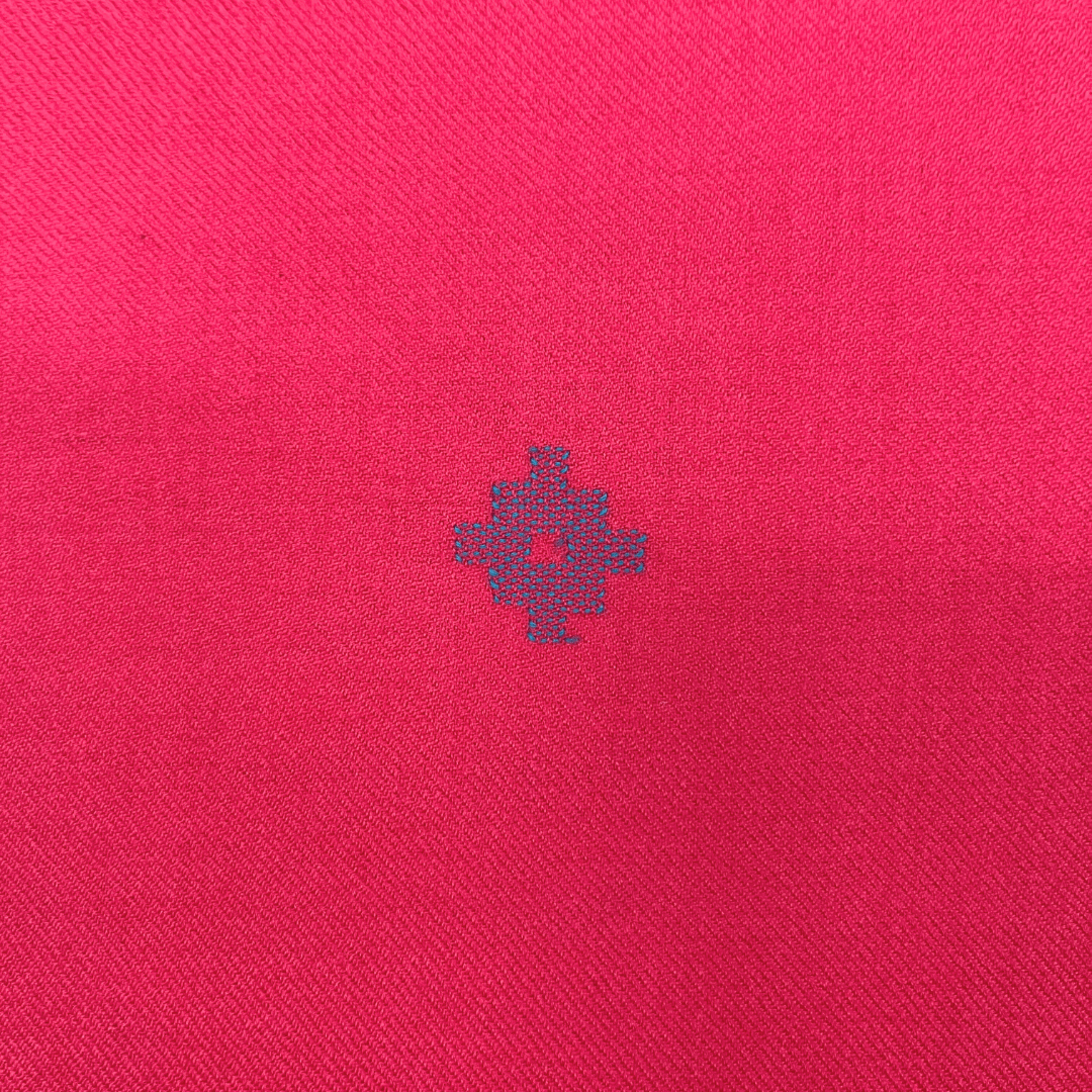 Pure Merino Wool Saree- Magenta (Limited Edition)