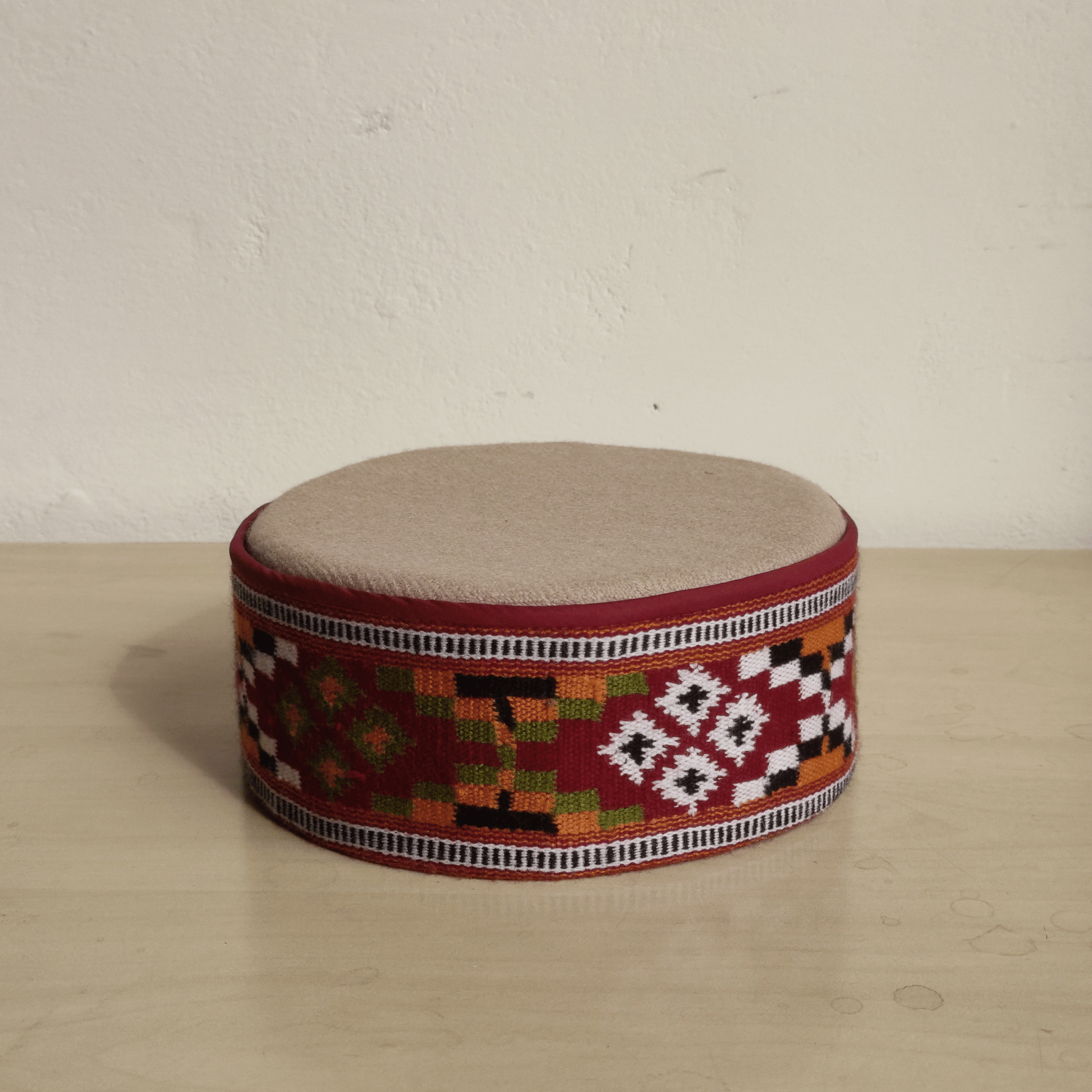 Colorful Patterned Himachali Cap - Bhuttico Shawls