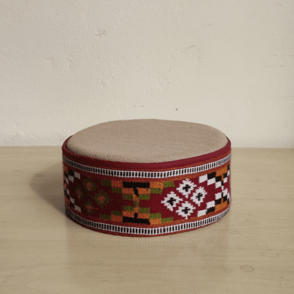 Colorful Patterned Himachali Cap - Bhuttico Shawls