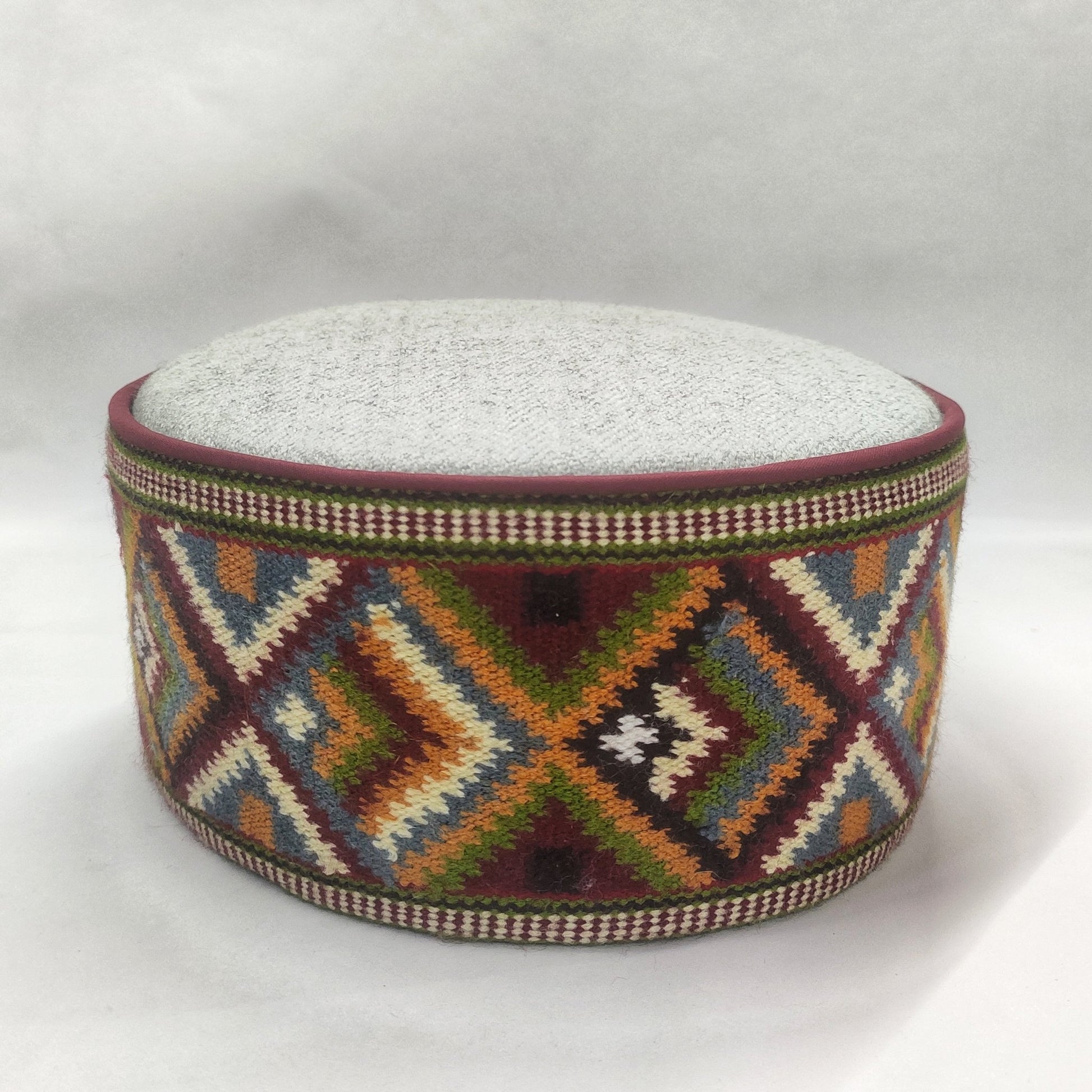 Colorful Traditional Typical Himachali Cap - Bhuttico Shawls