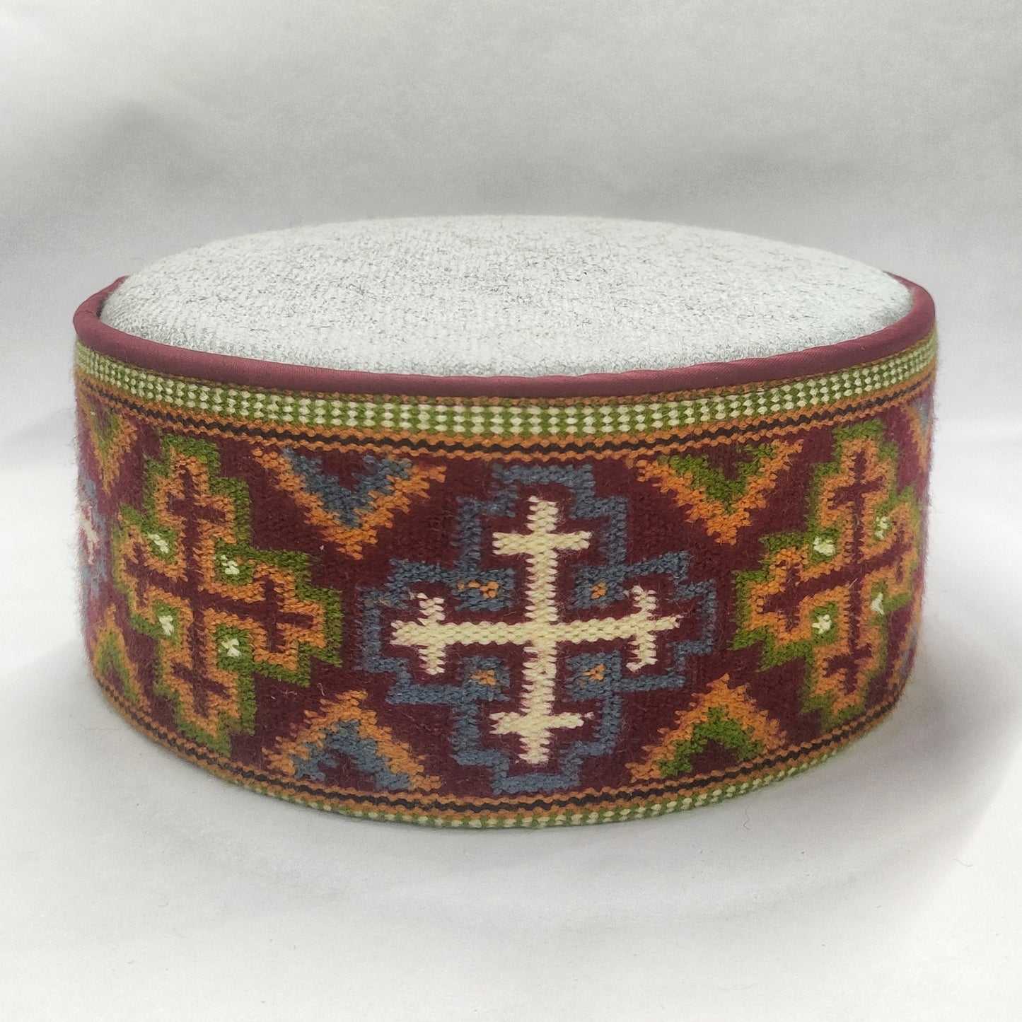 Colorful Traditional Typical Himachali Cap - Bhuttico Shawls