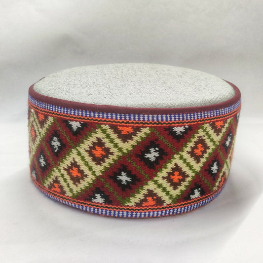 Colorful Traditional Typical Himachali Cap - Bhuttico Shawls