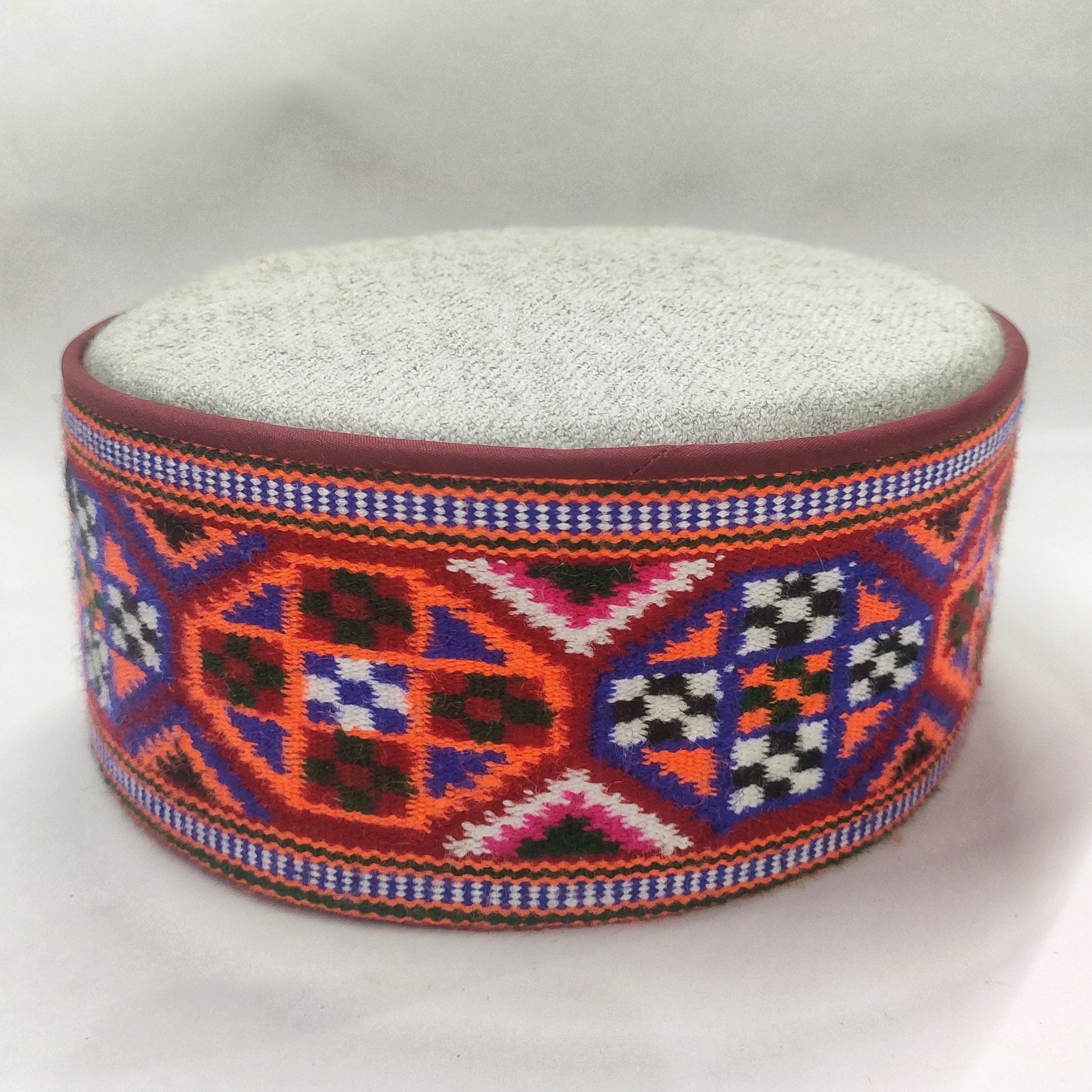 Colorful Traditional Typical Himachali Cap - Bhuttico Shawls