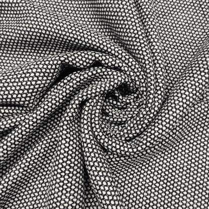 Hand Woven Pure Wool Honeycomb Fabric (2mtr) - Bhuttico Shawls