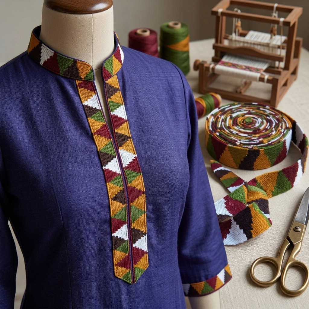 Kullu Patti lace (border) for suit cashmilon