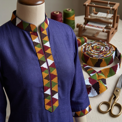 Kullu Patti lace (border) for suit cashmilon