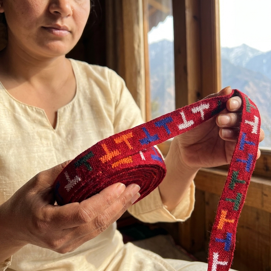 Kullu Patti lace (border) for suit cashmilon