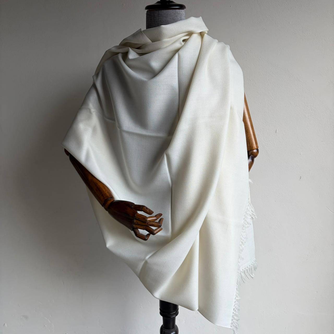 Men’s Pure Merino Wool White Loi