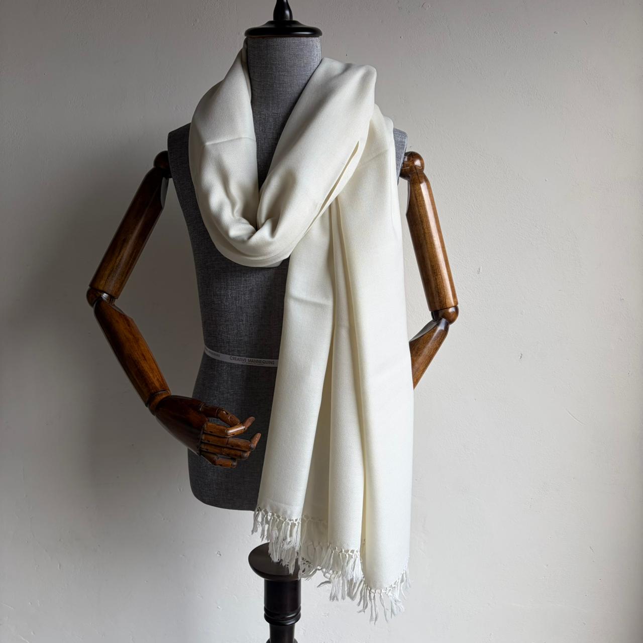 Men’s Pure Merino Wool White Loi